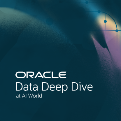 Data Deep Dive at AI World