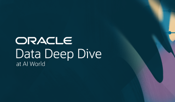 Data Deep Dive at AI World