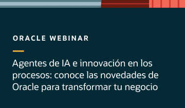 Oracle Webinar Agentes
