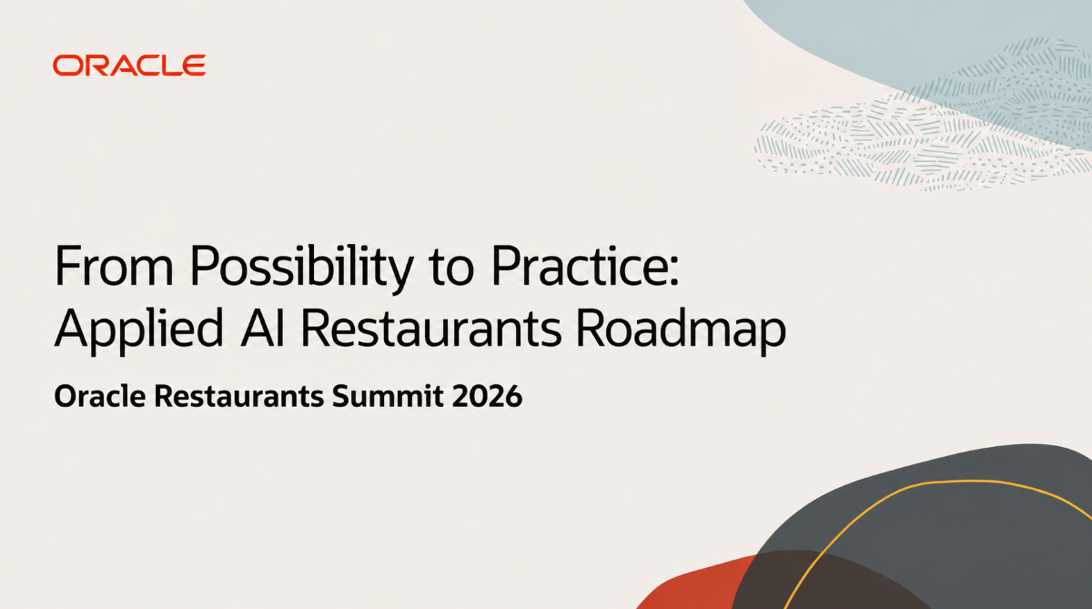 From Possibility to Practice: Applied AI Restaurants Roadmap