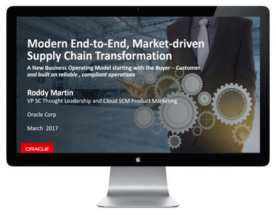 End-to-End Supply Chain Transformation: The Emerging Role of New Technologies
