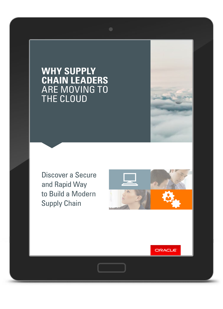 Why Supply Chain Leaders are Moving to the Cloud eBook