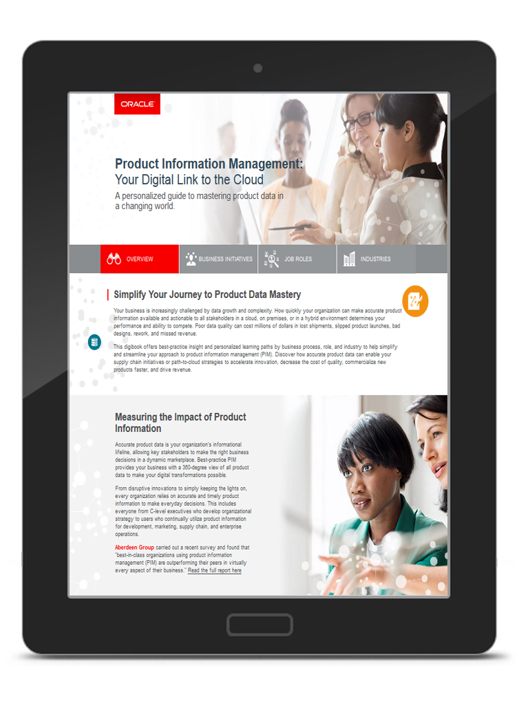 DigiBook Product Information Management