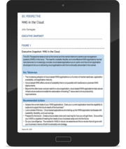 IDC Perspective on WMS in the Cloud