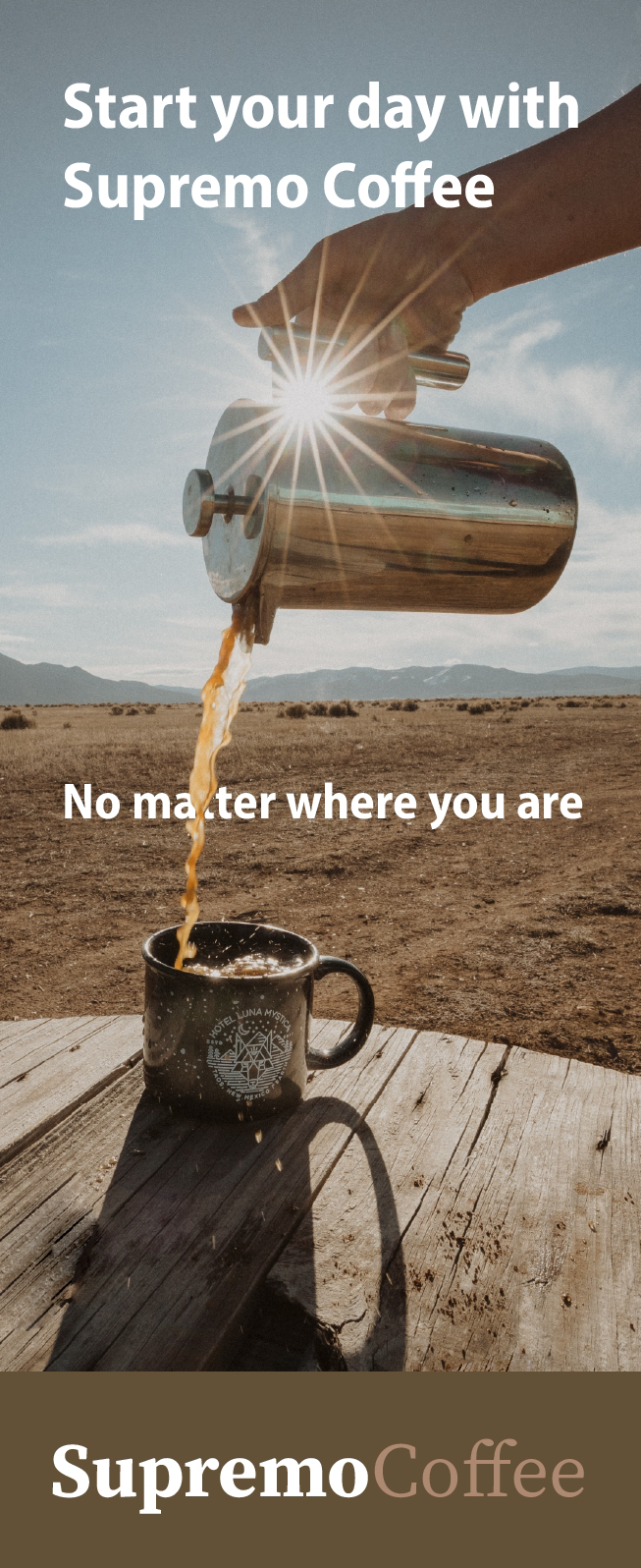 ad for Supremo coffee