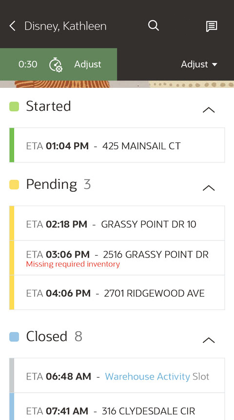 phone screen showing an alert notification