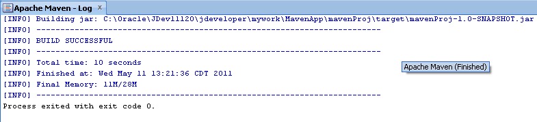 Review Build Message