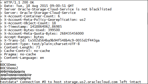 既存のコンテナのリスティング