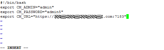 Cloudera Managerの資格証明の構成
