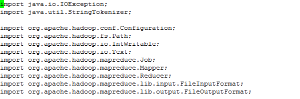 WordCount.javaプログラムの作成