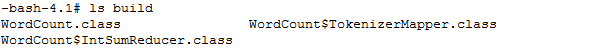 WordCount.javaファイルのコンパイルとWordCount.jarファイルの作成