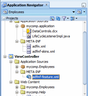 アプリケーション・ナビゲータ