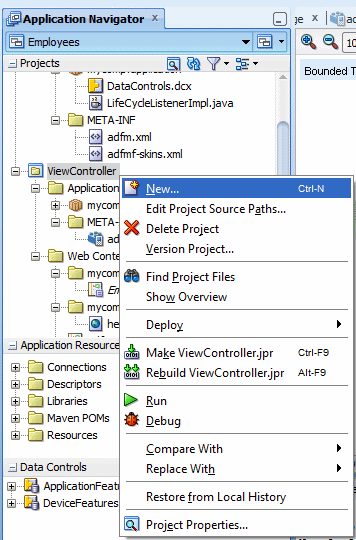 New Galleryの起動