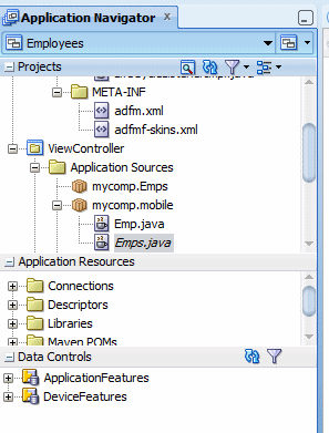 アプリケーション・ナビゲータ