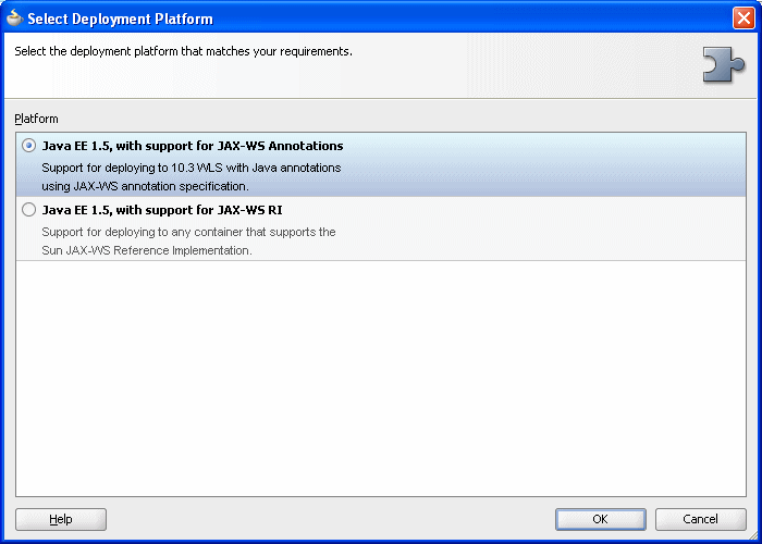 Select Deployment Platform