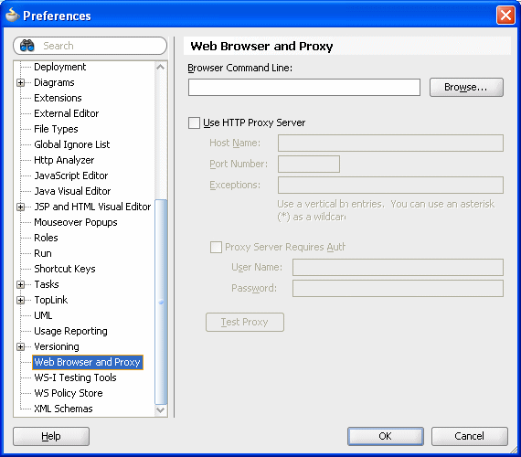 Webサーバーのプロキシ設定