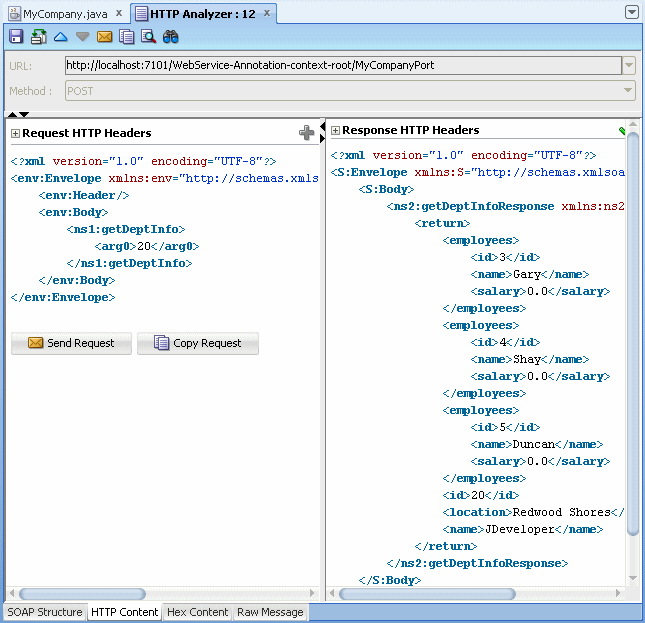 HTTP AnalyzerのHTTP Content