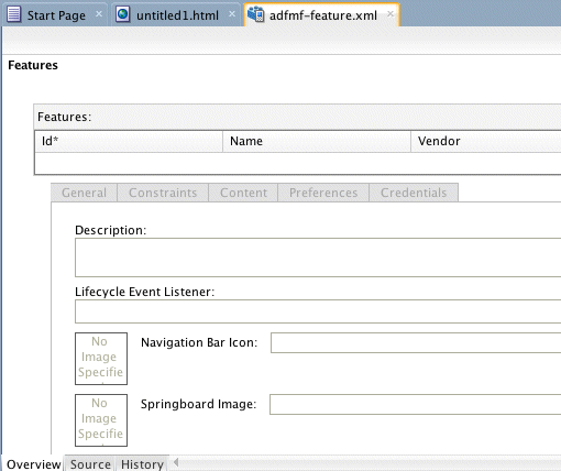 エディタのadfmf-feature.xml