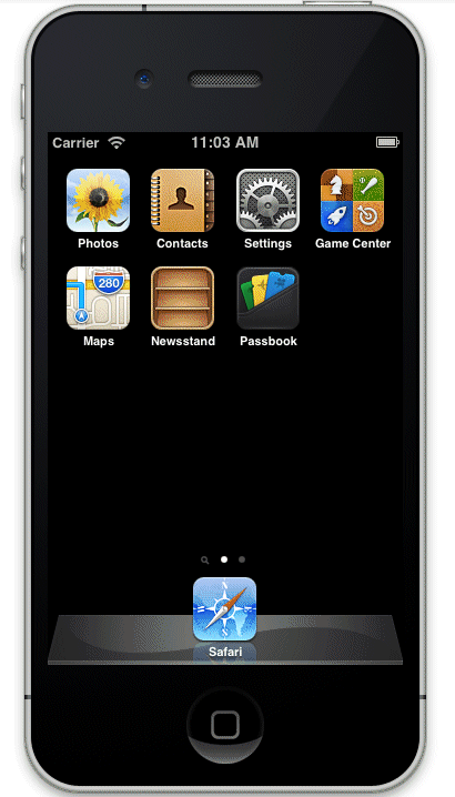 iOS Simulatorのアプリケーション