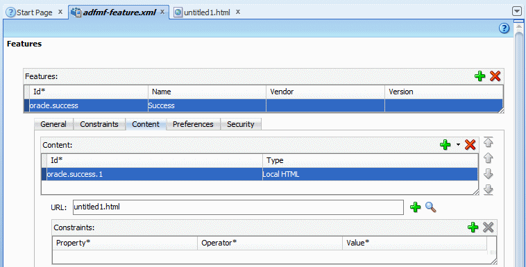 エディタで表示される完成した機能