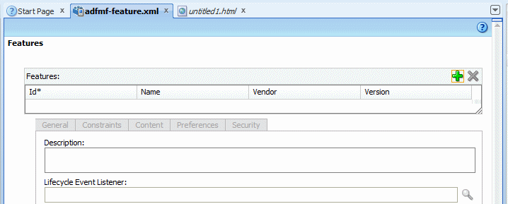 エディタのadfmf-feature.xml
