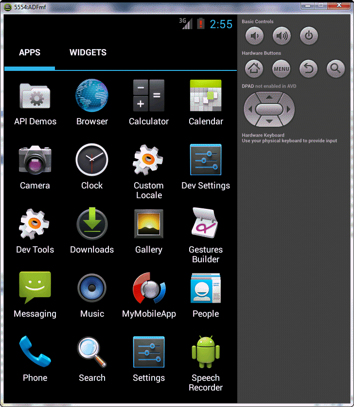 iOS Simulatorのアプリケーション