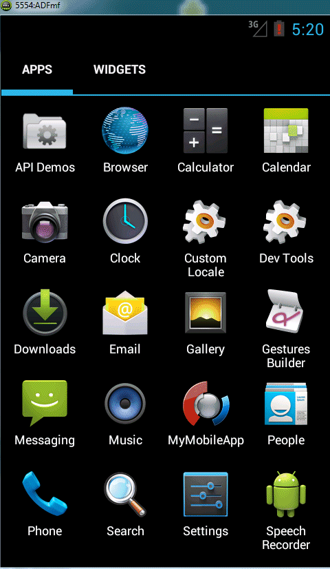 シミュレータでのHello Worldアプリ