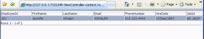 ページのPrintビューのスクリーンショット。
