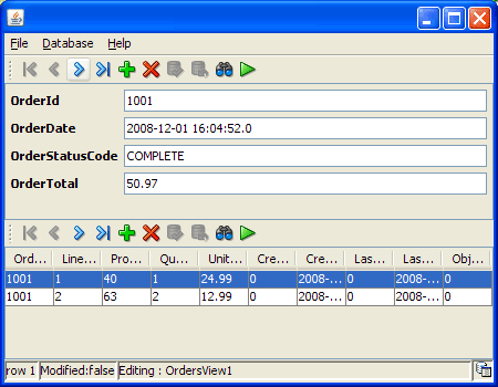 Applicationウィンドウ