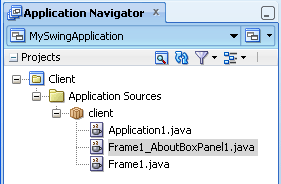 アプリケーション・ナビゲータ