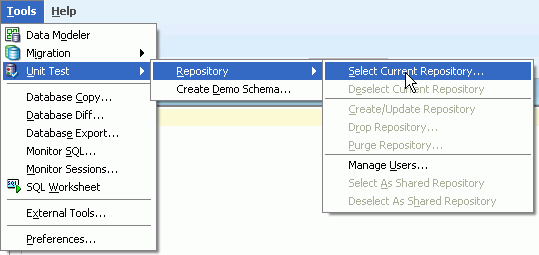 Oracle SQL Developer 2.1を使用したPL/SQLのユニット・テスト