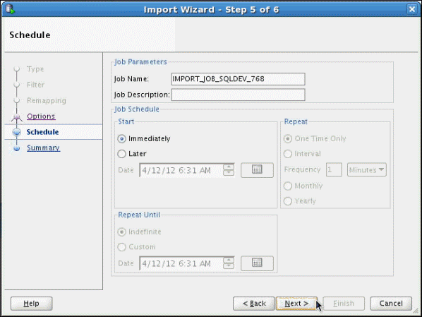 Oracle SQL Developer 3.1 Data Pump Feature