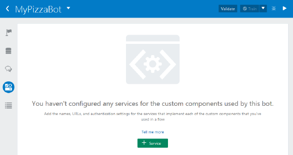 The Components page.