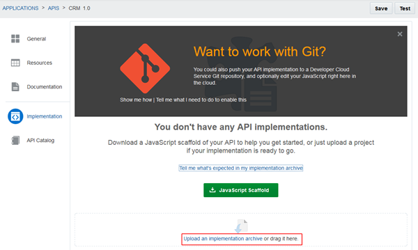 Drop in Implementation