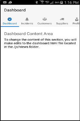 Device Dashboard