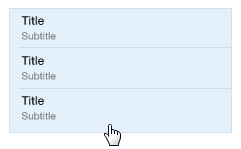 The Select Layout page.