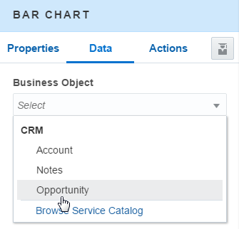 The Business Opportunity list.