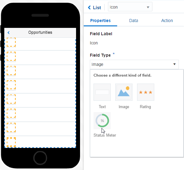 The Status Meter icon.