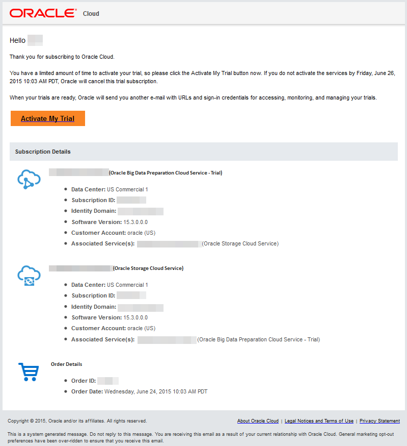 Oracle Big Data Preparation Cloud Service Trial - Overview
