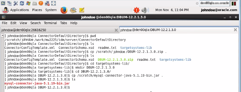 Copy third-party JAR for MySQL