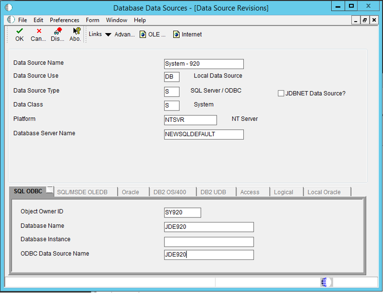 Data Sources Revisions