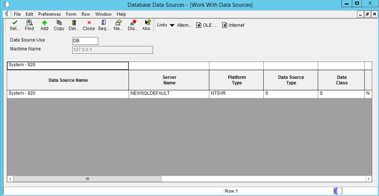 Work With Data Sources