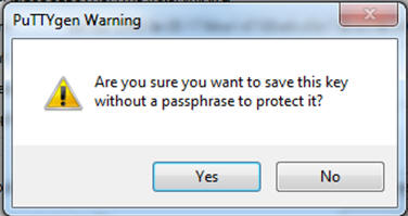 PuTTY Key Generator 