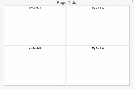 Initial Active Content EnterpriseOne Page