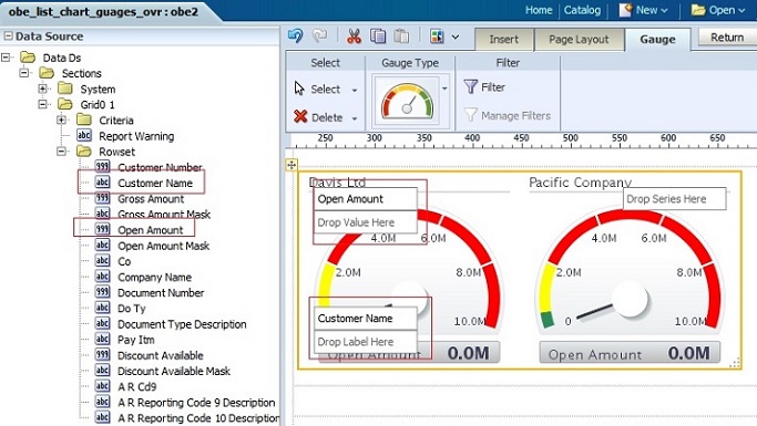 IDE Connections list