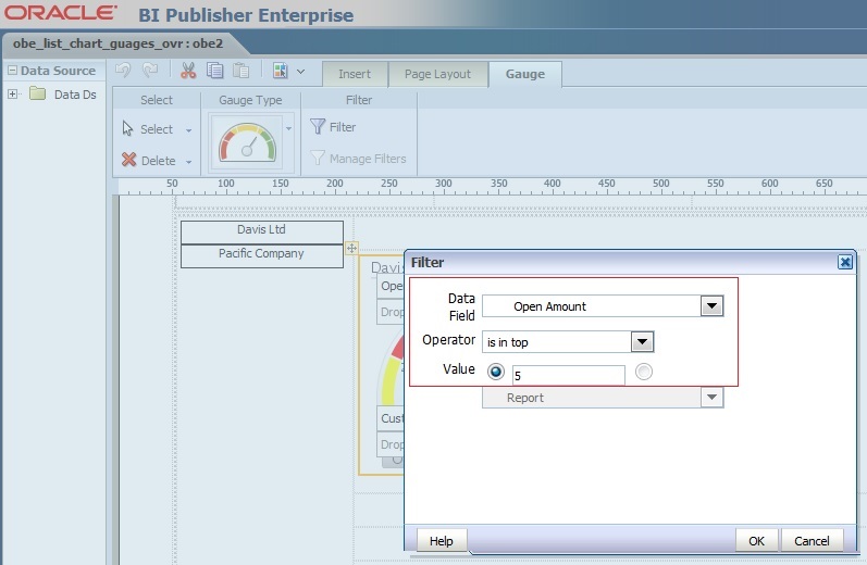 IDE Connections list