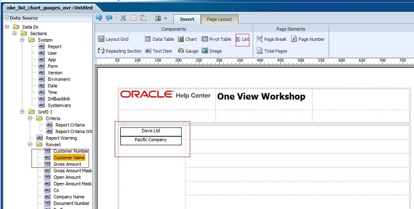 IDE Connections list