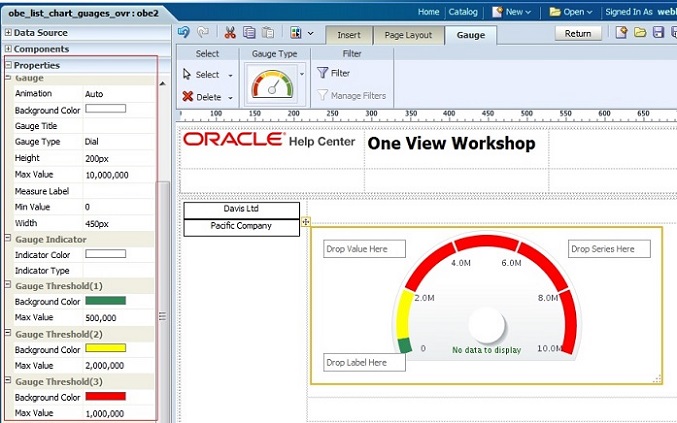 IDE Connections list