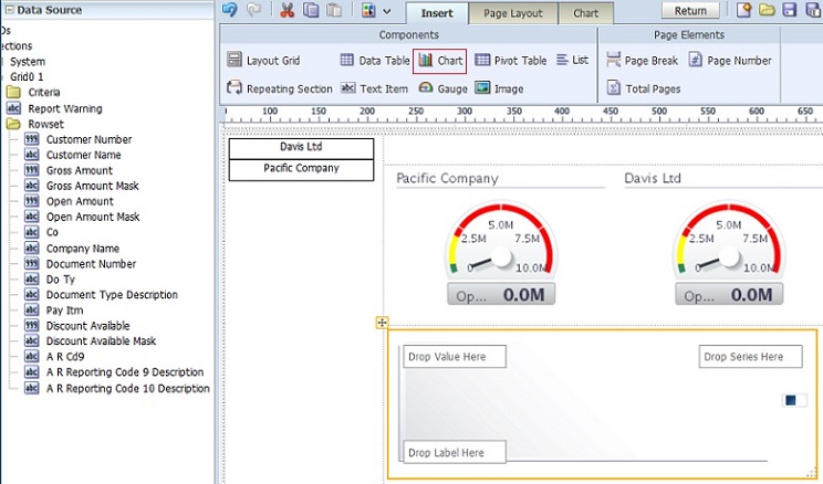 IDE Connections list