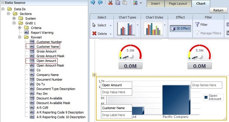 IDE Connections list
